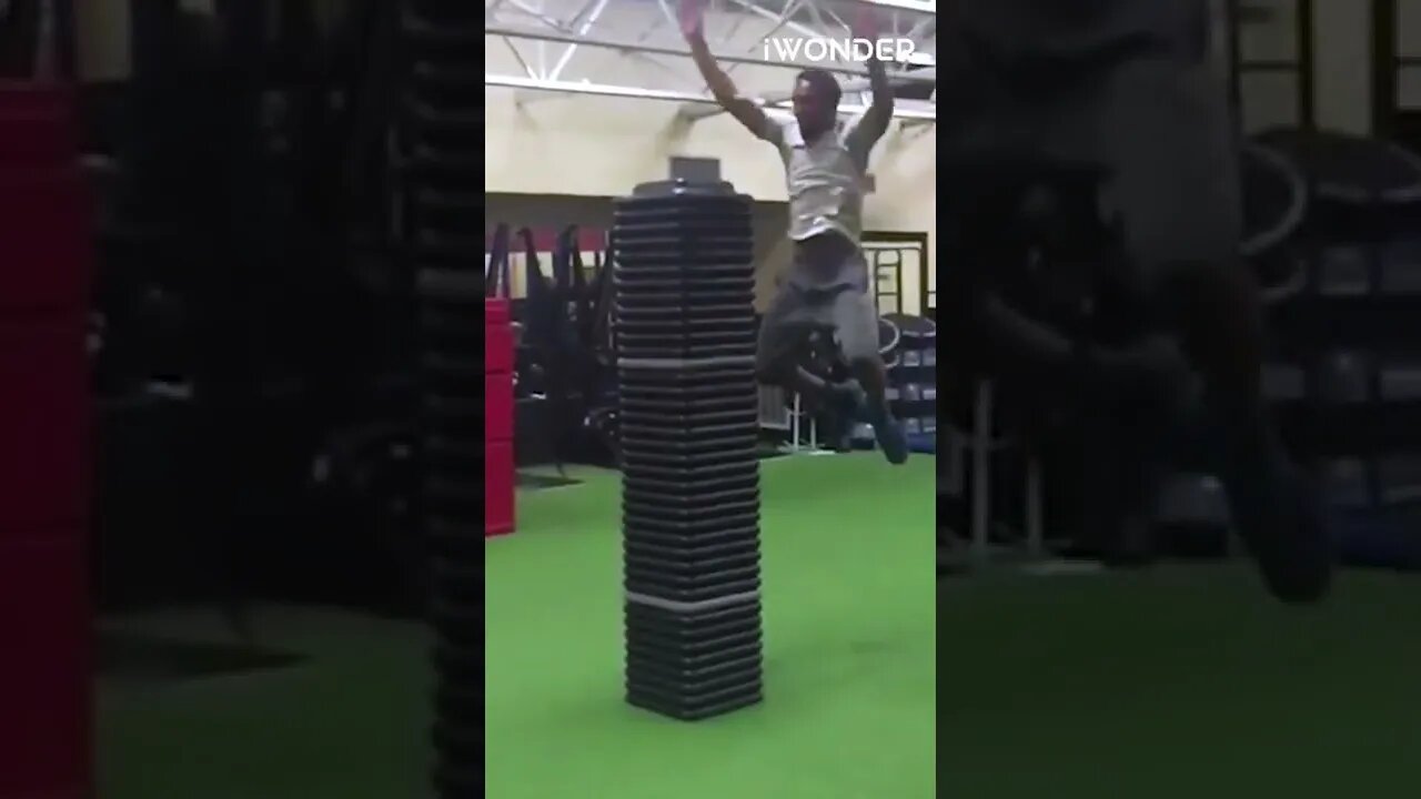 This Superhuman Can Jump Over Anything