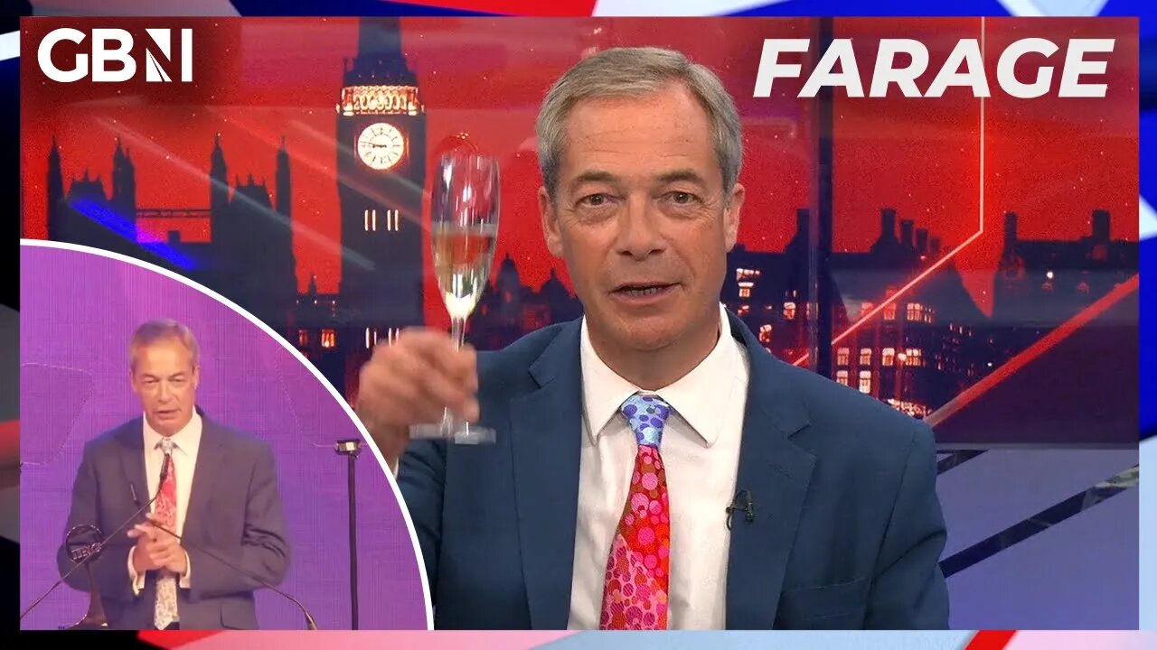 ‘They HATED it!’ | Nigel Farage scoffs at MSM vitriol towards his Best News Presenter award