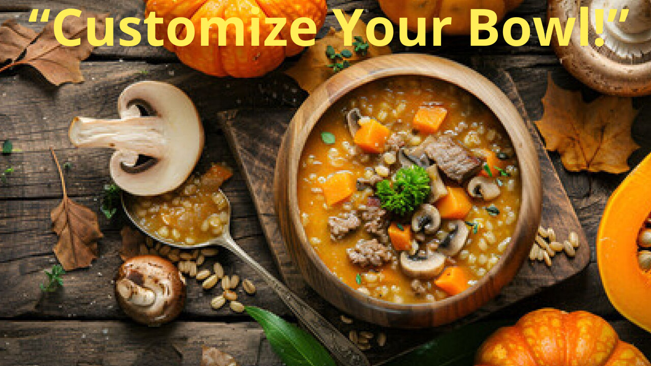 Create Your Perfect Bowl: Customizable Barley Soup That Inspires