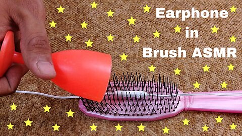 Asmr earphone mic tapping and scratching