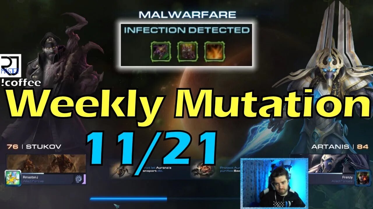 Infection Detected - Starcraft 2 CO-OP Weekly Mutation w/o 11/21/22