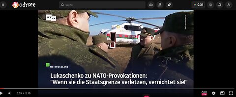 Lukaschenko zu NATO-Provokationen