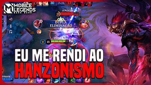 EU ODIAVA ESSE HERÓI E AGORA TO ADORANDO KKKKKKKKK | HANZO | MLBB