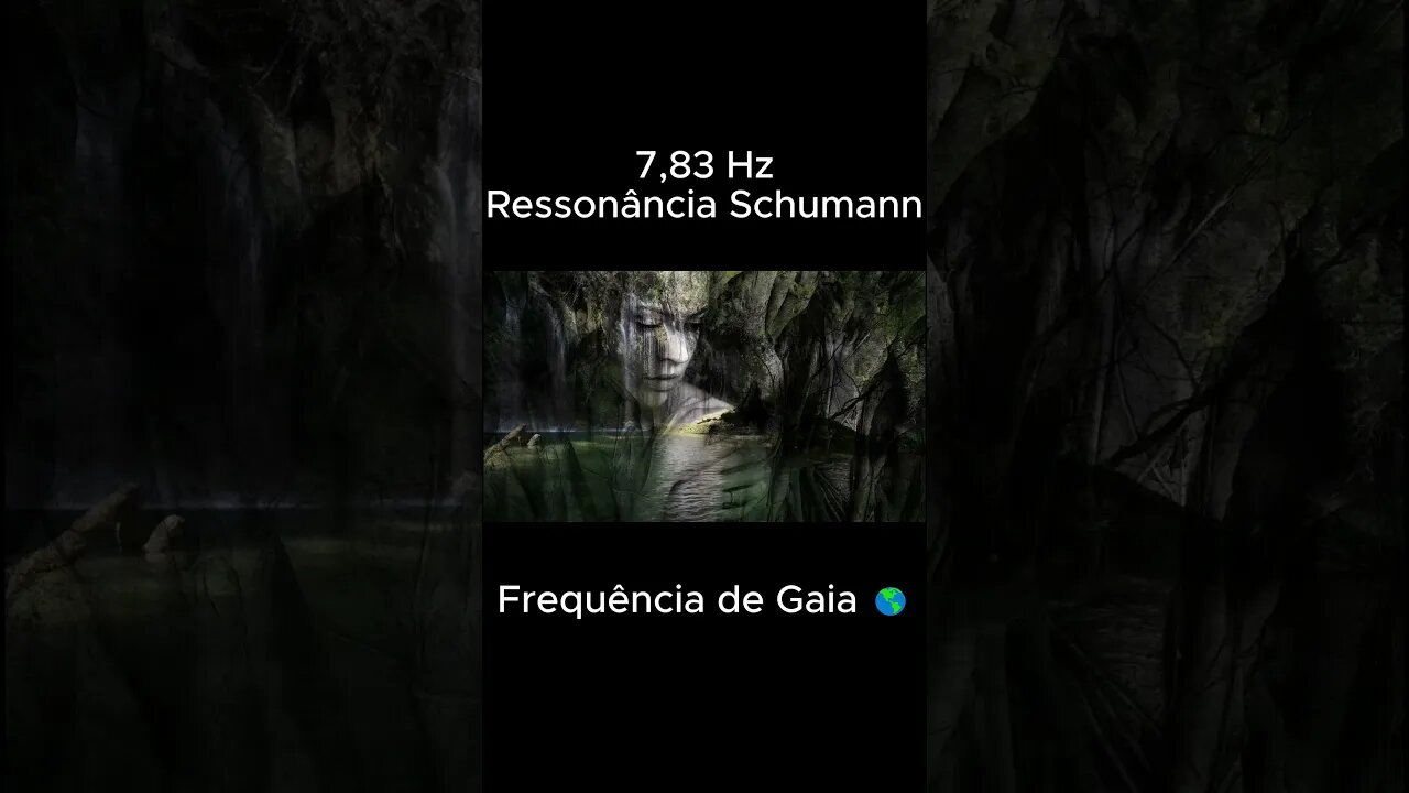 7,83 Hz Frequência de Gaia 🌎 Ressonância Schumann #shorts