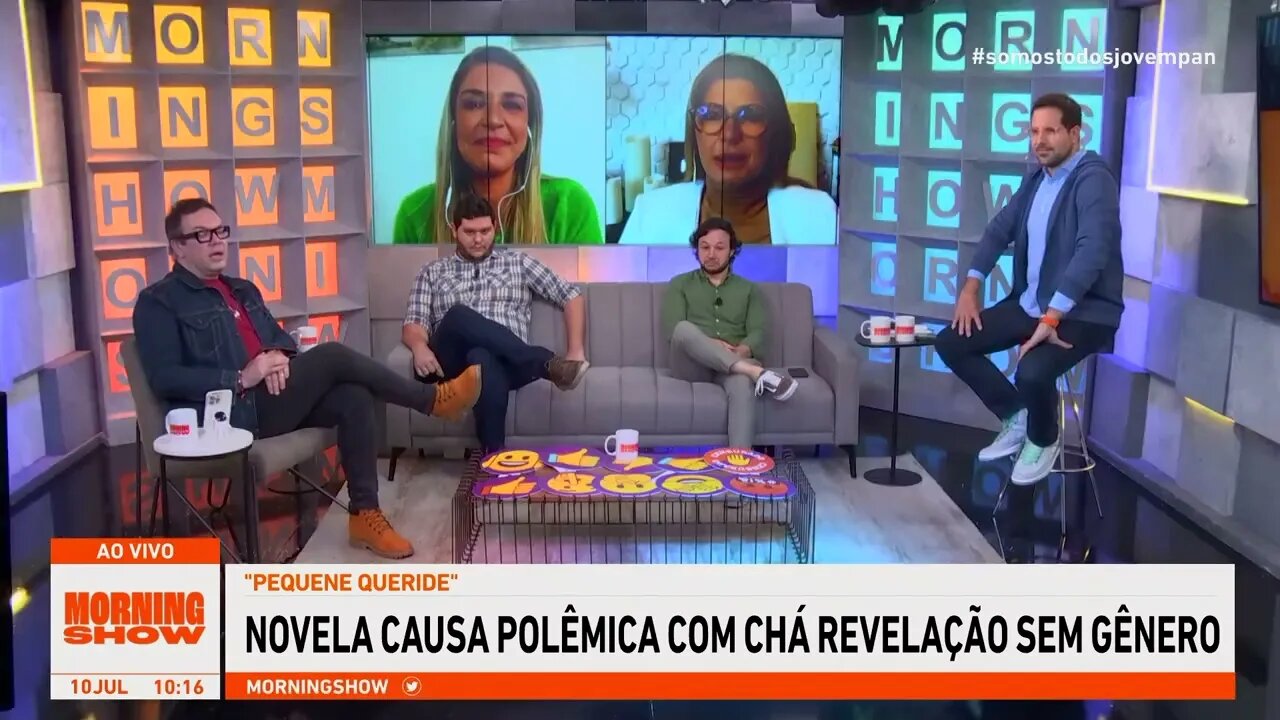 Novela da Globo faz chá revelação sem gênero e cria polêmica