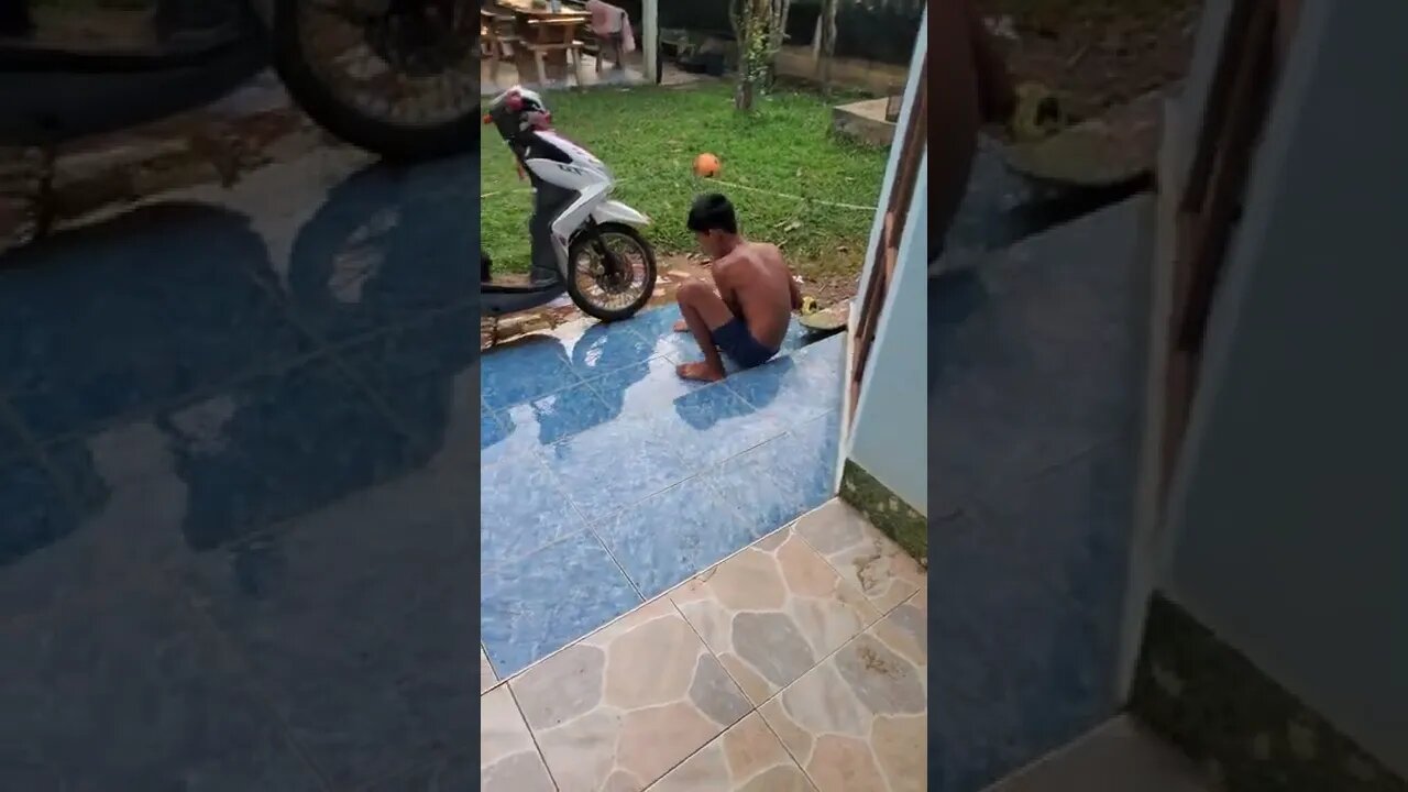 DIY Home Slip n Slide