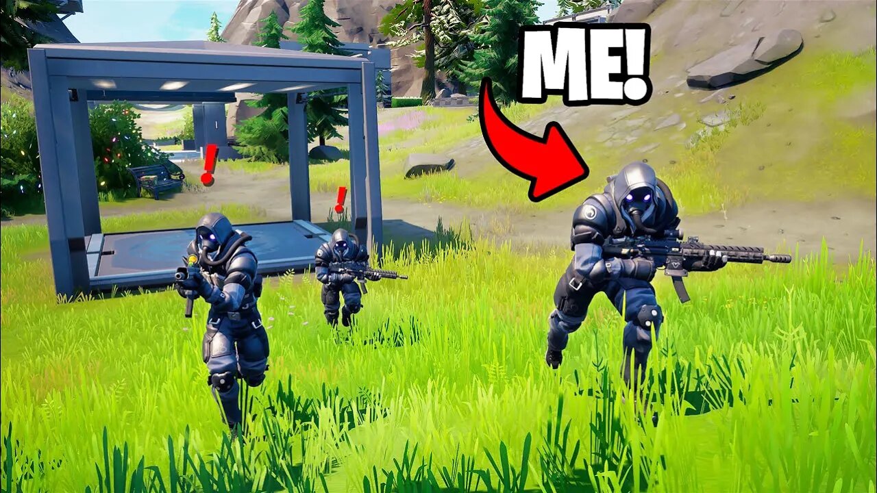 I Pretended To Be IO Guards All Game