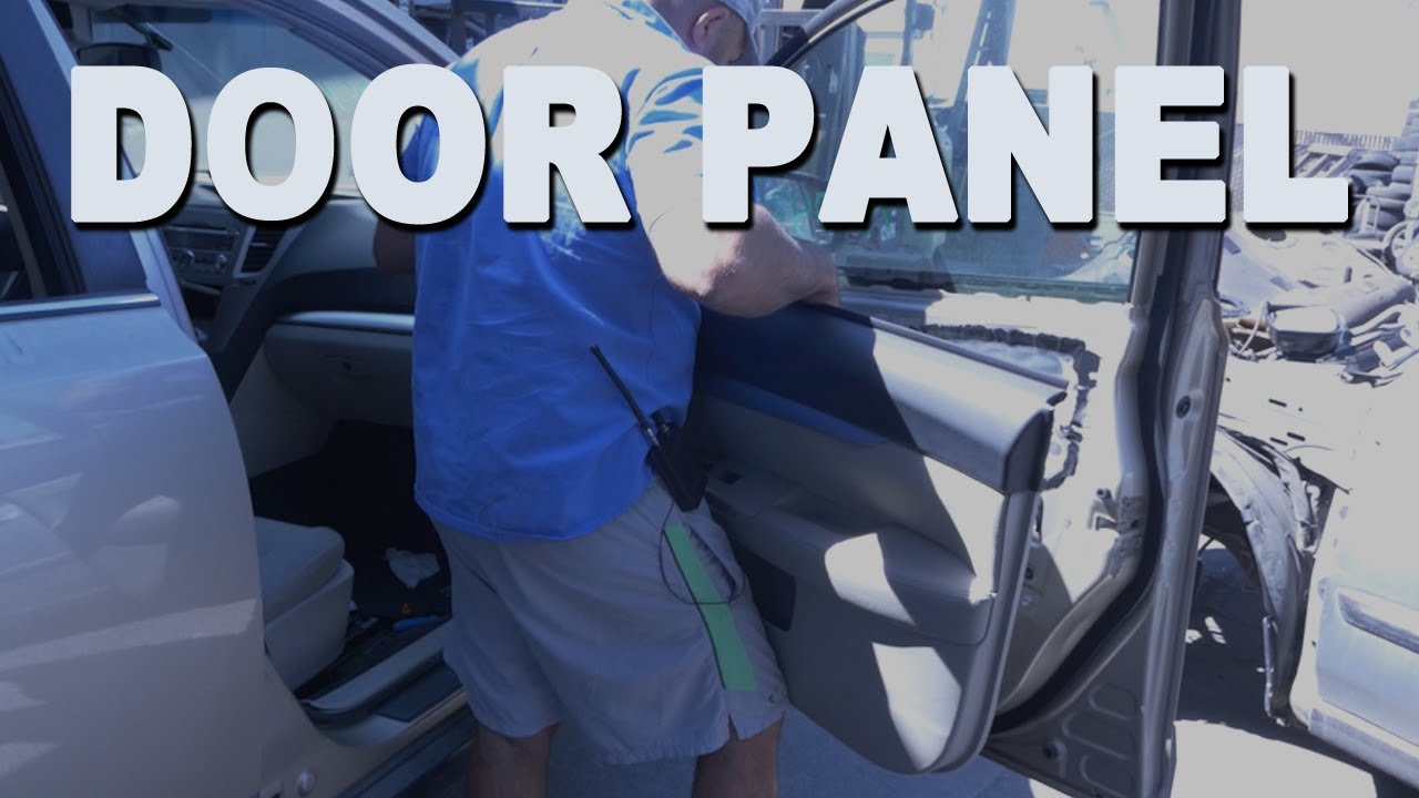 How To Remove a Door Panel - 2010 Subaru Outback