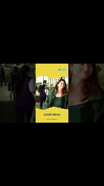 Tamanna Bhatia Spotted At Airport 🔥📸