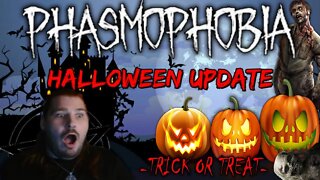 Trick or Treat Challenge: Phasmophobia New Update!