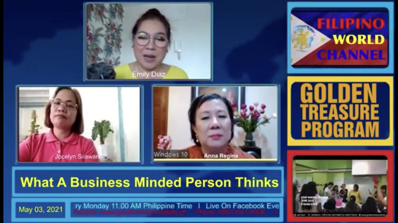 Uploading "Golden Treasure Program EP #6 - WHAT A BUSINESS MINDED PERSON THINKS"