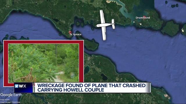 Plane wreckage found belonging to missing Howell couple recovered after more than 20 years