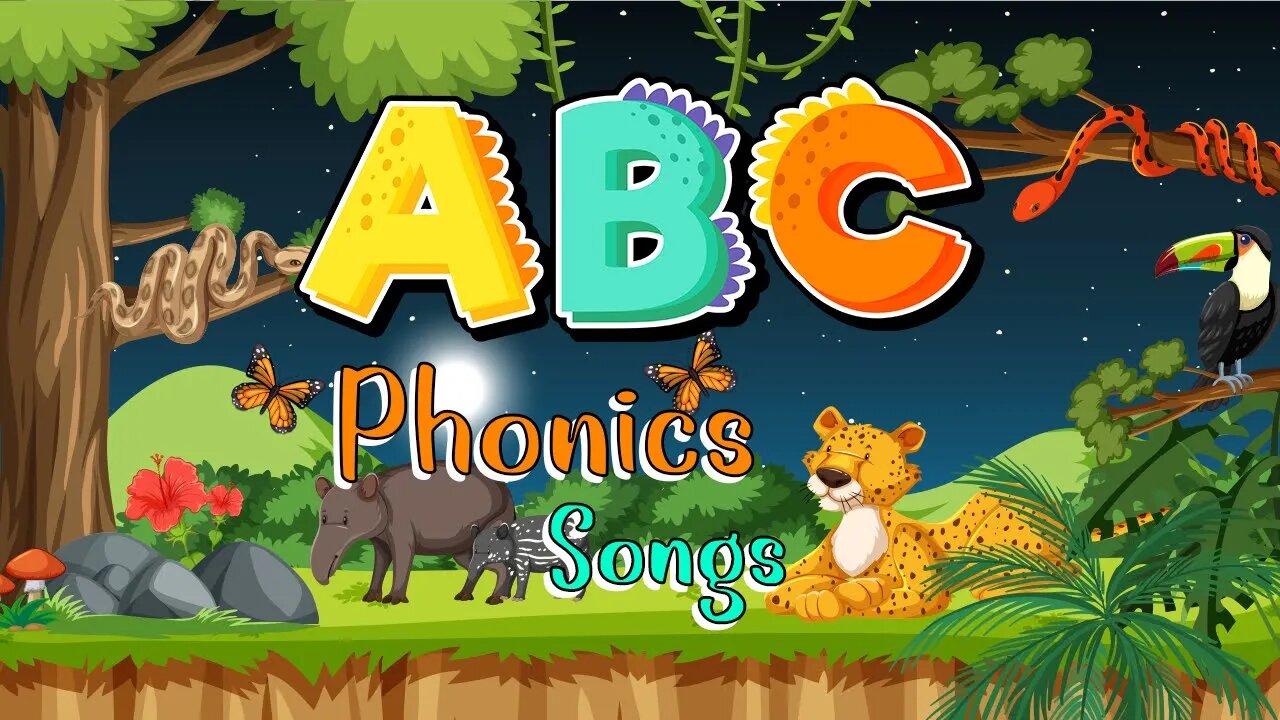 Phonics Song for Toddlers - ABC Song - ABC Alphabet Song for Children - ABC Phonics Song - ABC Songs