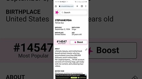 HAPPY 29 BIRTHDAY STEPHANIE PENA TikTok Star