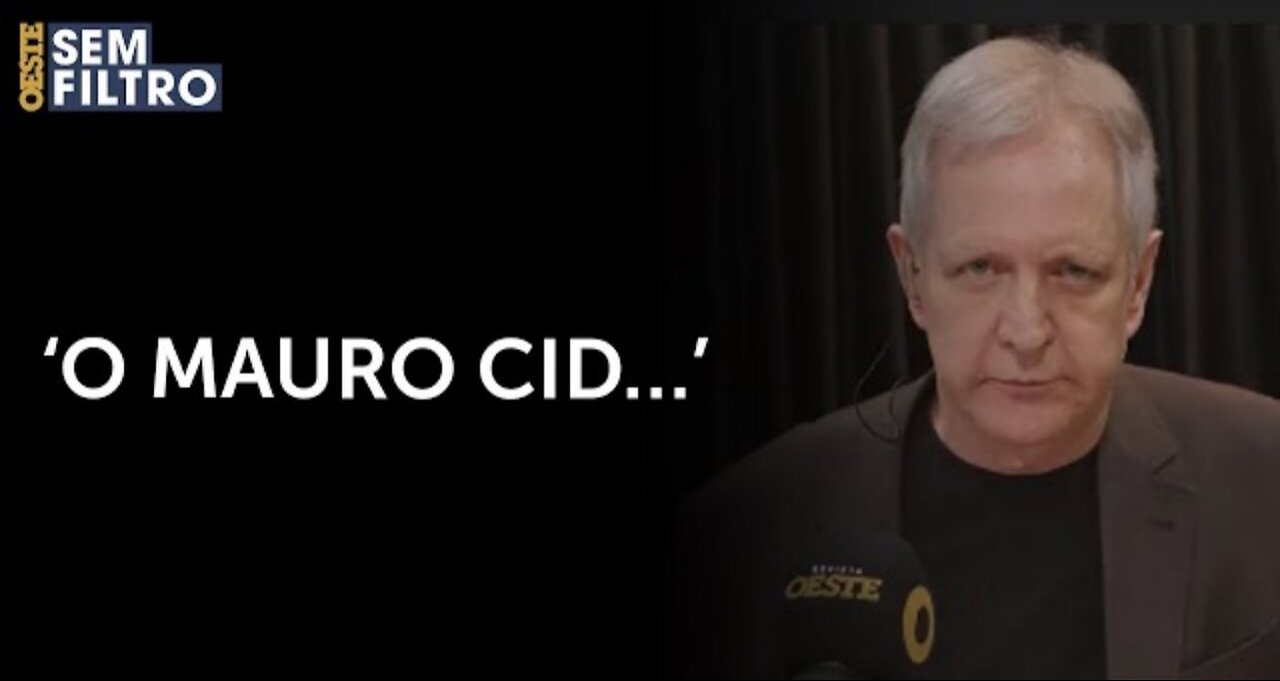 In Brasil Exclusive: Journalist Augusto Nunes tells an unprecedented story about Mauro Cid