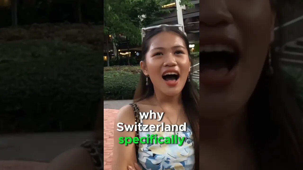 Filipina wants to visit Switzerland 🤭