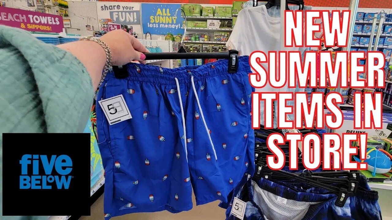 FIVE BELOW - STORE WALK THRU! NEW ITEMS! #fivebelow