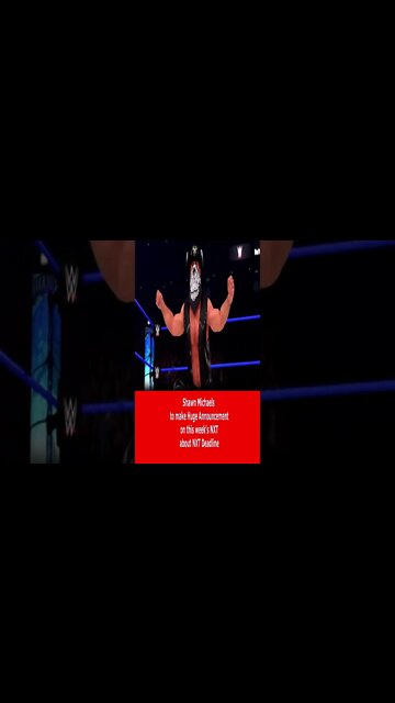 Shawn Michaels to make Huge Announcementon this week's NXT