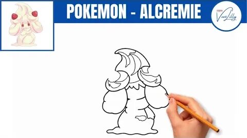 HOW TO DRAW | ALCREMIE - POKEMON | VERY EASY