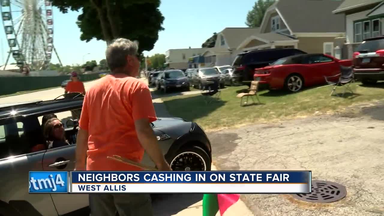 Neighbors cash in on Wisconsin State Fair