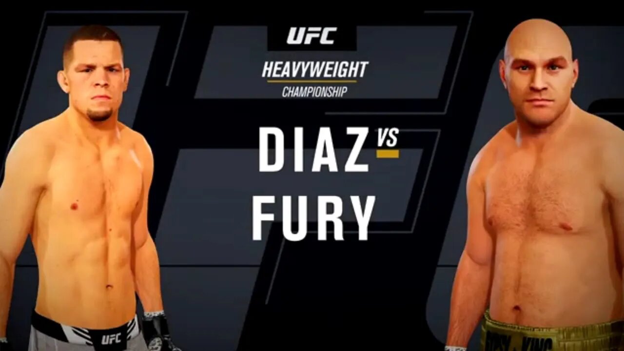 EA Sports UFC 4 Gameplay Tyson Fury vs Nate Diaz