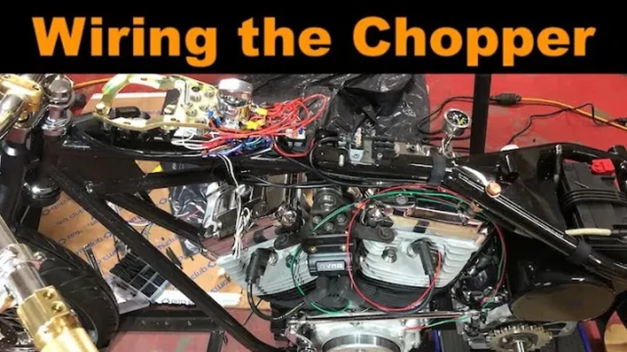 Wiring the Chopper (Bike Build Part 29)