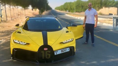 Andrew Tate BUYS $7M Yellow BUGATTI from Saudi Billionaire Prince😍👑
