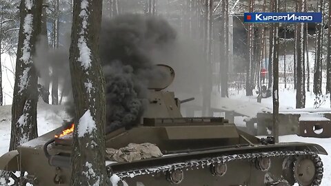 Военная реконструкция операции «Уран» на «Сестрорецком рубеже»