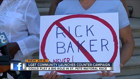 LGBTQ community leaders denounce St. Pete Mayoral candidate Rick Baker