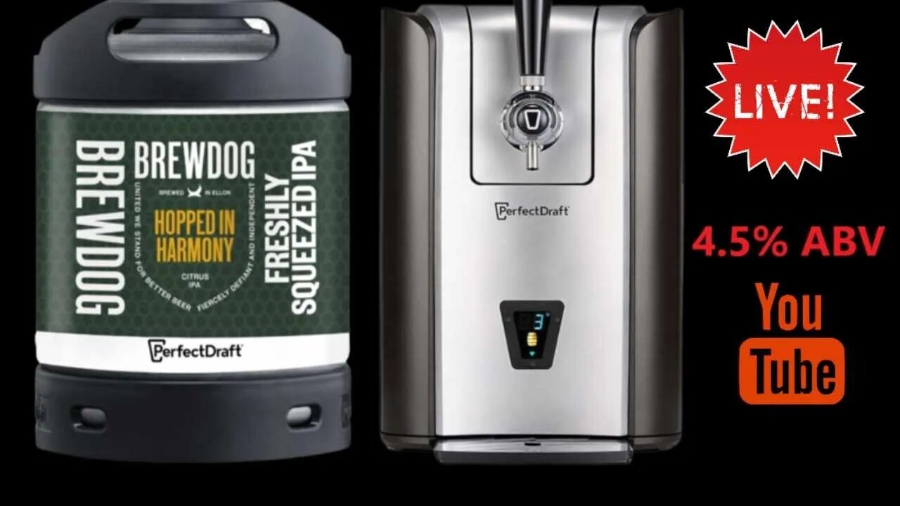 New Perfectdraft Keg From Brewdog Live Testing With Simmo #weissbierwednesday PJT Sick LOL