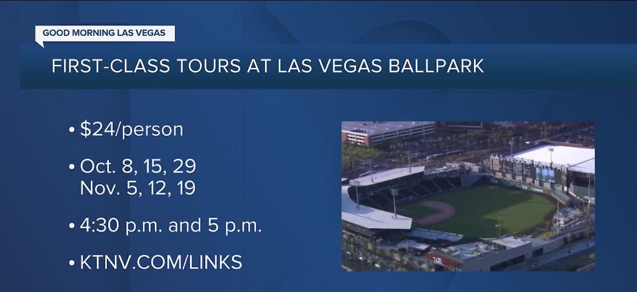 First-class tours at Las Vegas Ballpark