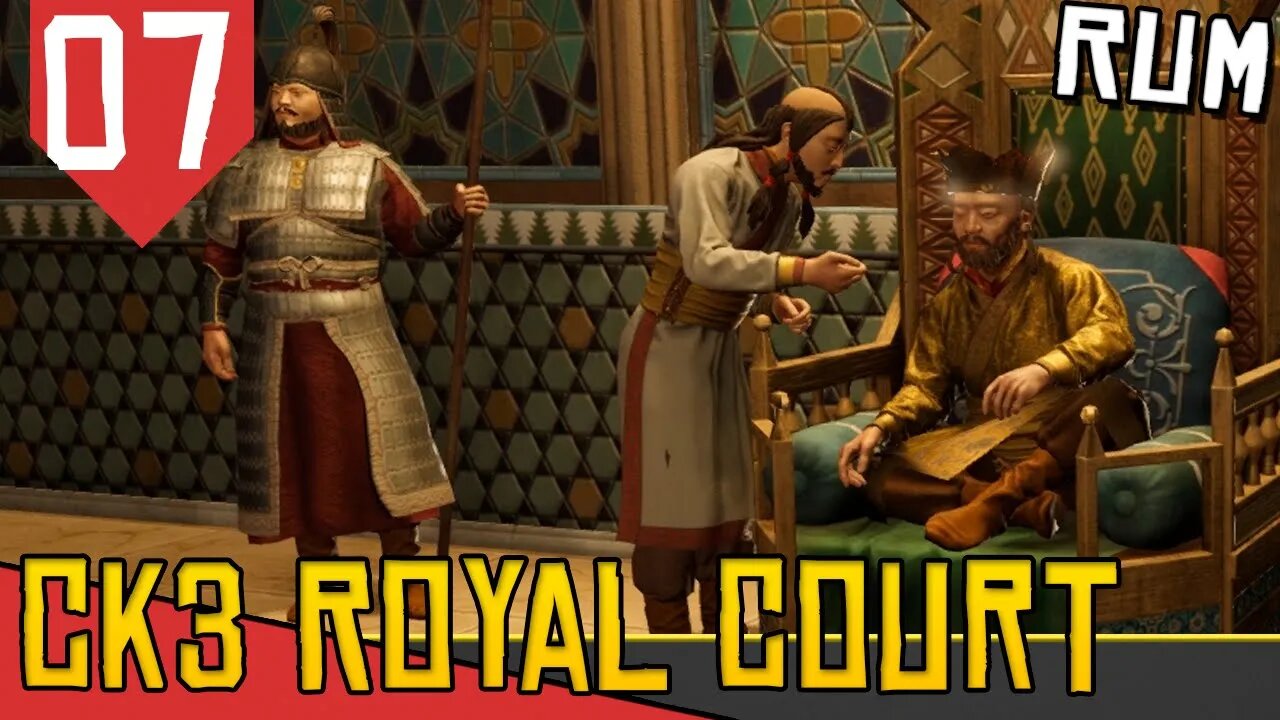 Virei REI, LADRÃO e DUELISTA - CK3 Royal Court Rum #07 [Gameplay Português PT-BR]