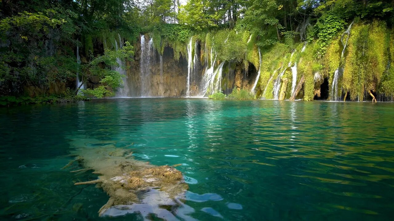 Deep Relaxation With the Most Magical Waterfall in Croatia with Real Waterfall Sound | 333 Hz