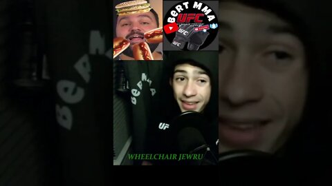 Bert MMA roasts and destroys MMA Joey #1 - Is the Nathan's hot dog eating champ in trouble?