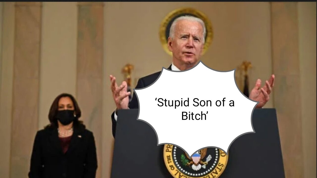 President Biden Calls Fox Reporter a ‘Stupid Son of a Bitch’ After Question About Inflation
