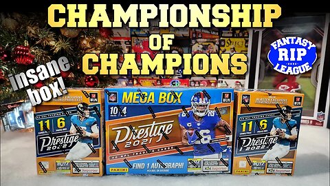 Championship of Champions | Insane 2022 Prestige Blaster Box! Fantasy Rip League Final Fight FFA