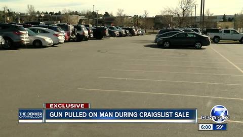 Aurora man held at gunpoint during Craigslist deal