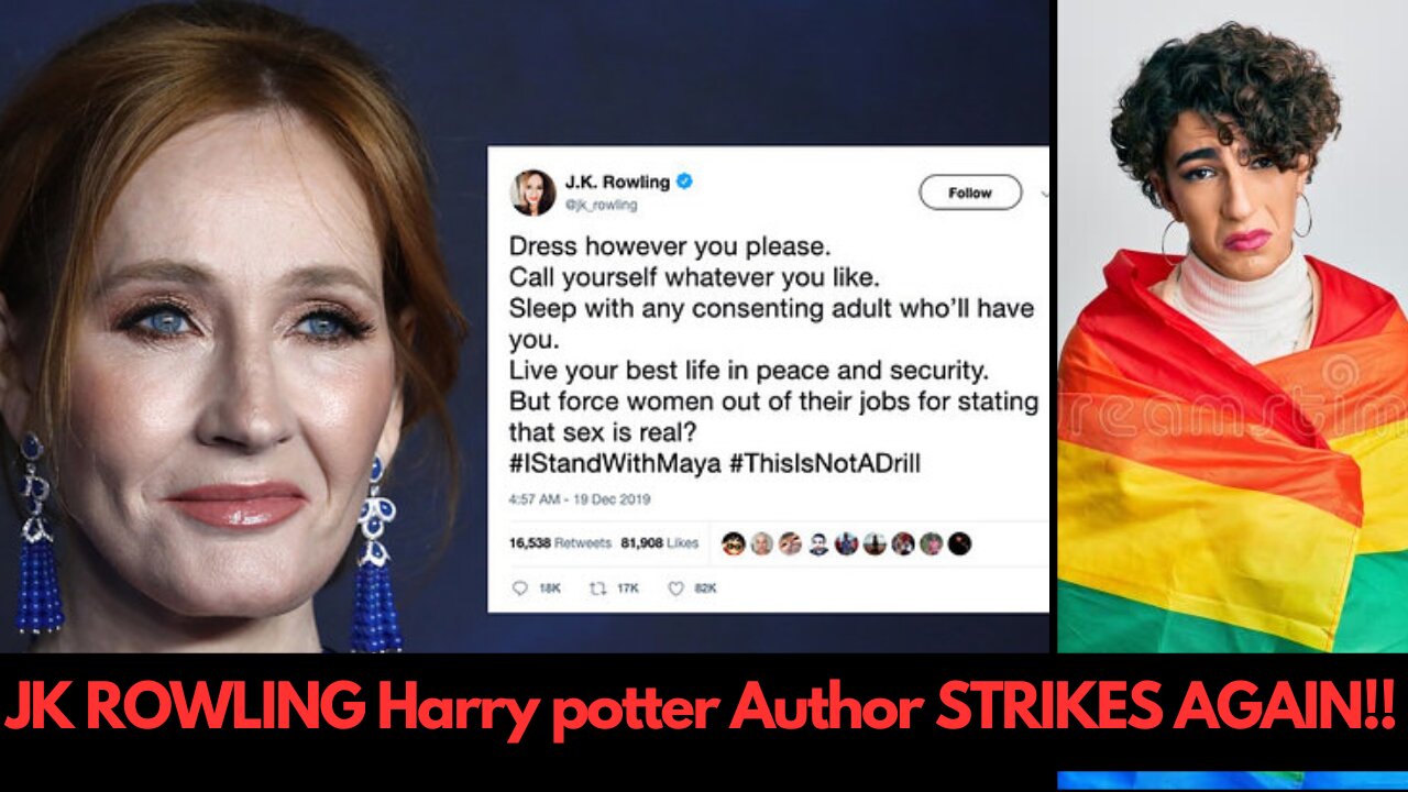 Is 2024 the "WOKEST" Year so FAR? JK Rowling gets the whole LGBTQ infuriated with FACTS!