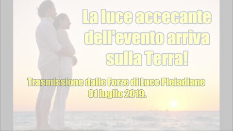 La luce accecante dell'evento arriva sulla Terra!