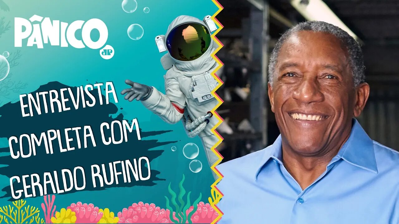 Assista à entrevista com Geraldo Rufino na íntegra