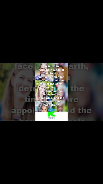 Acts 17:26 www.RCTBW.org