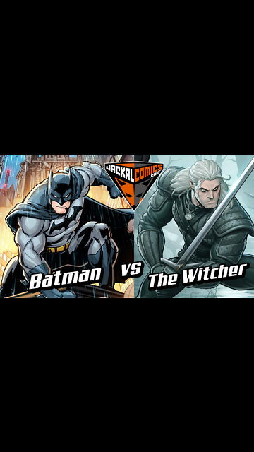 BATMAN Vs. THE WITCHER - Comic Book Battles: Who Would Win In A Fight?