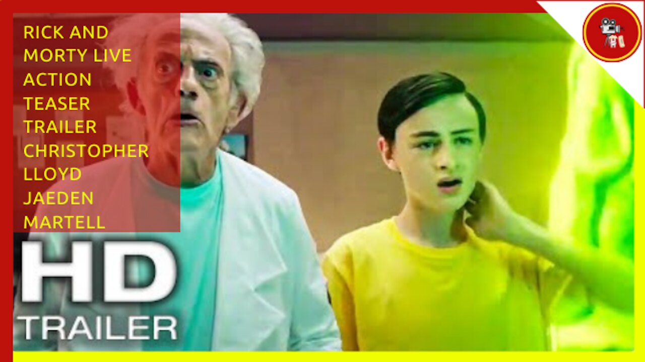 RICK AND MORTY LIVE ACTION Teaser Trailer (NEW 2021) Christopher Lloyd, Jaeden Martell