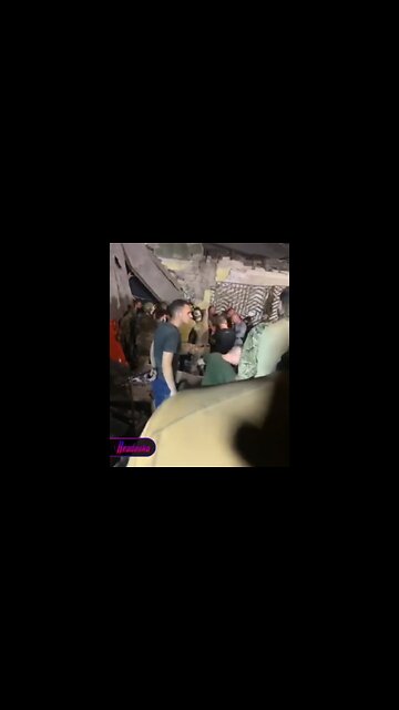 Kiev UA Western Mercenary At The Aftermath of A RU Missile Strike, Building Housing 'NATO' Troops