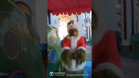 Is Mr. Grinch really 🤔 mean? @Universal Studios Hollywood #viral #fun #shorts