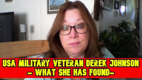 USA Military Veteran Derek Johnson Has Inspired SqarletAnon To Research Further And Here's What She Has Found!!