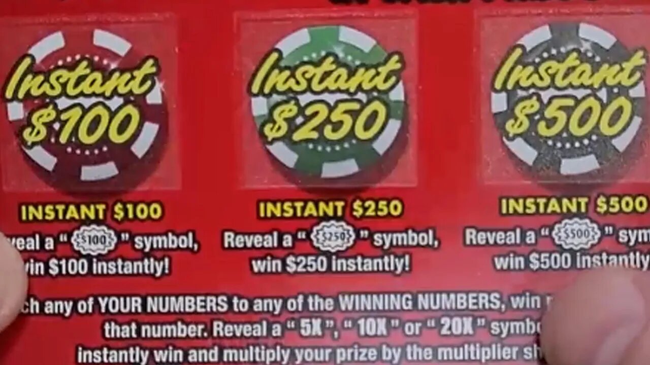 NEW Lottery Tickets Payout Party Scratch Off!