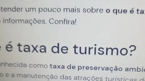 Taxa De Turismo É Um Absurdo No Brasil
