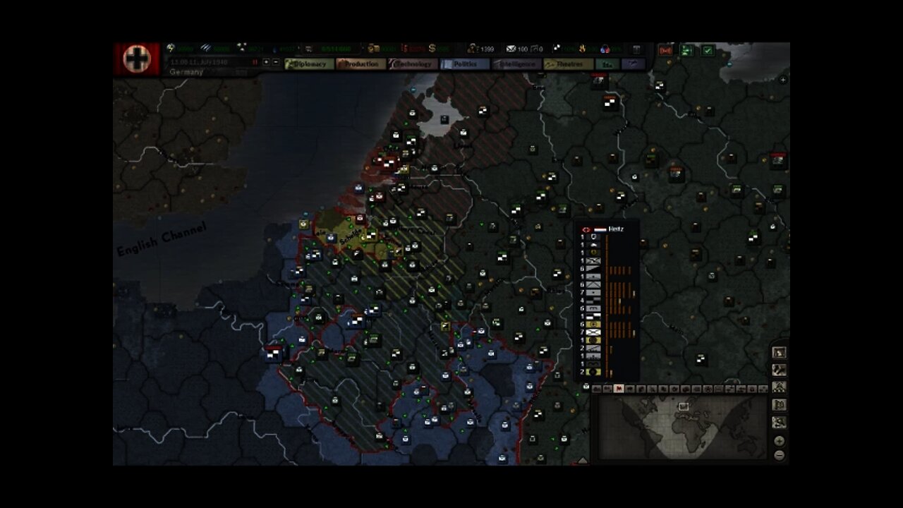 Let's Play Hearts of Iron 3: Black ICE 8 w/TRE - 057 (Germany)