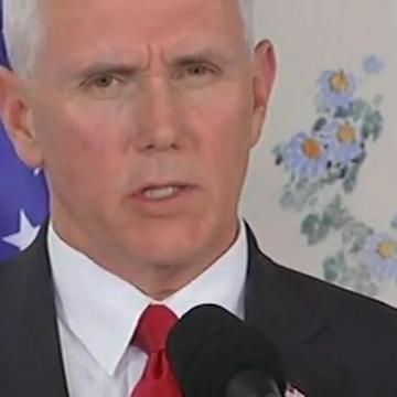 Pence Warns North Korea To Not Test Trump